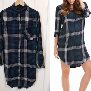 Rails Bianca Plaid Shirt Dress